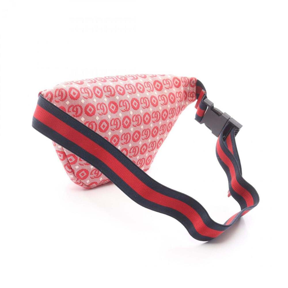 GUCCI Red Leather Fanny Pack - Picture 2 of 5